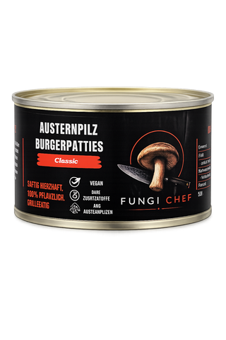 Austernpilz-Burgerpatties Classic